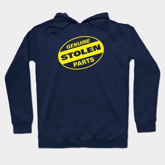 Genuine Stolen Parts Hoodie by RussellTateDotCom